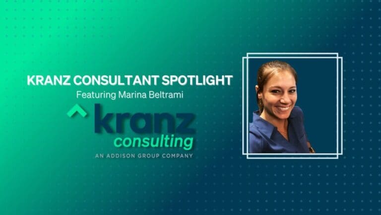 Kranz Consulting consultant spotlight template